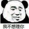 高糊熊猫头怼人微信表情包