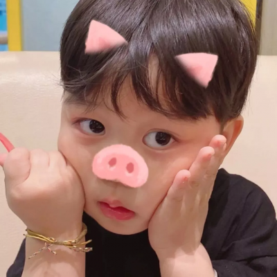 有趣可爱的萌娃情侣头像