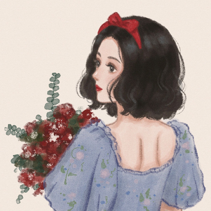 朦胧清新的迪士尼卡通头像