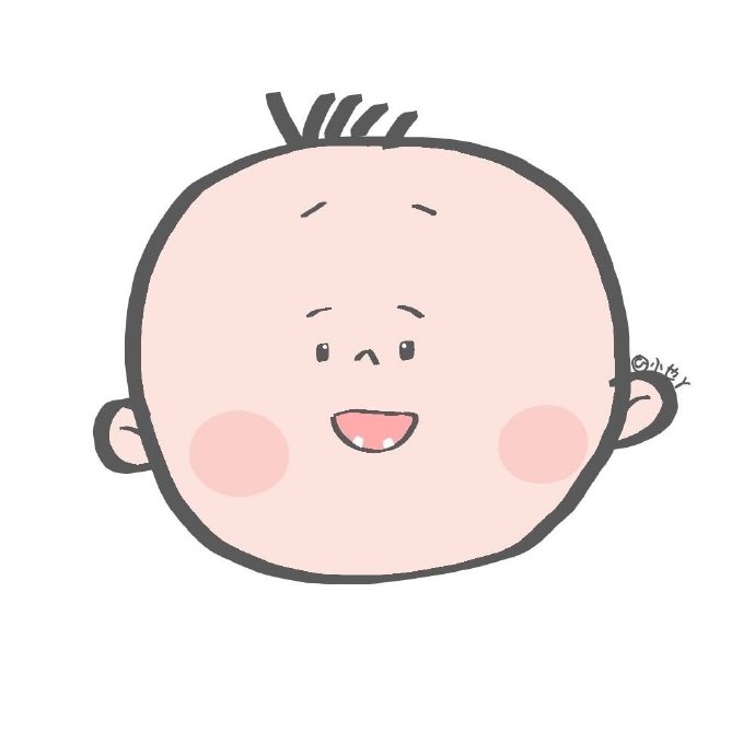 动画片大耳朵图图手绘微信头像