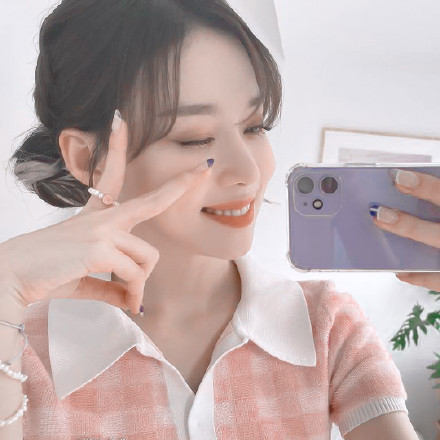 甜美女孩金玟庭微信头像