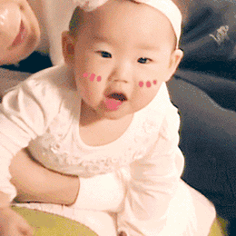 搞笑好玩有趣的小萌娃微信表情包