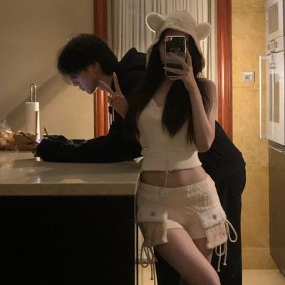 很宠溺的双人情侣头像