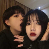 简单超酷情侣头像