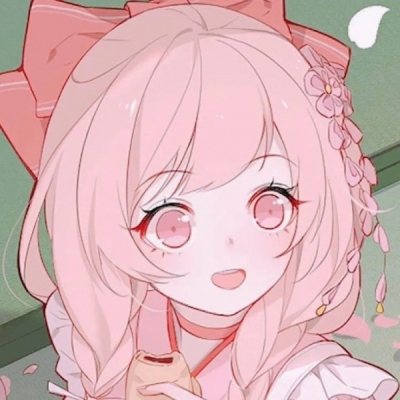 复古动漫女生卡通微信头像