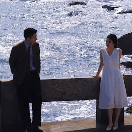 说不出来的浪漫甜蜜感的双人情侣图片