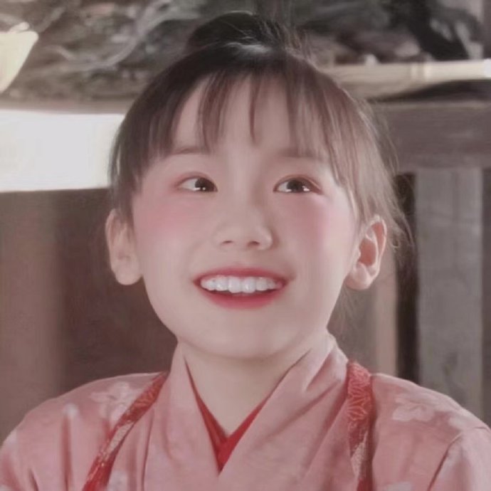 可爱萌娃笑一个微信头像