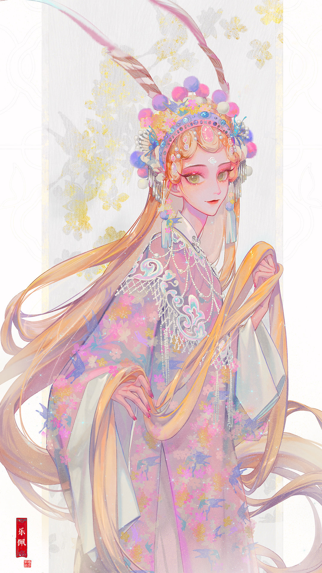 中华风迪士尼公主微信头像