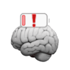 关于大脑的动态聊天表情