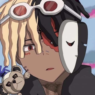 很潮流的ins嘻哈风男生卡通头像