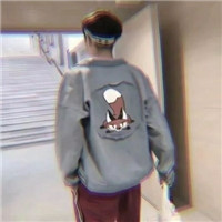 时尚个性超酷男生背影头像