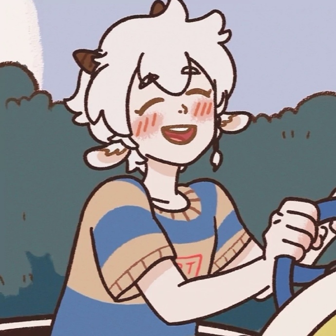 适合夏天的一组可爱情侣微信头像