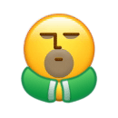 小黄脸绿棉袄微信表情包