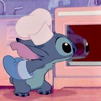 可爱的蓝色小怪物史迪仔微信头像