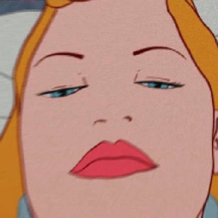 迪士尼公主搞怪微信头像