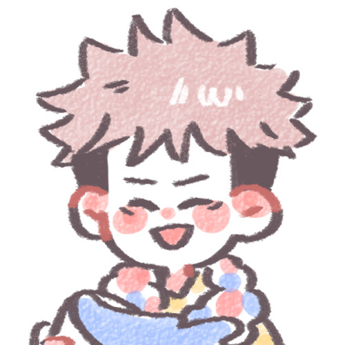 手绘咒术回战微信头像