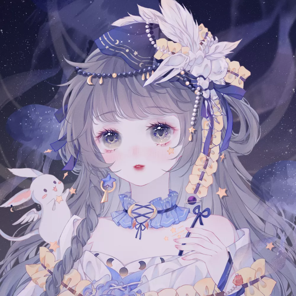 好看的动漫头像：靠边睡着的时候