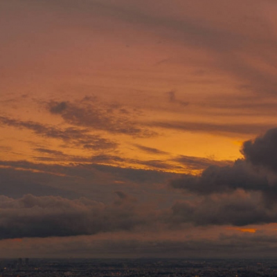 最新好看的唯美日落风景头像