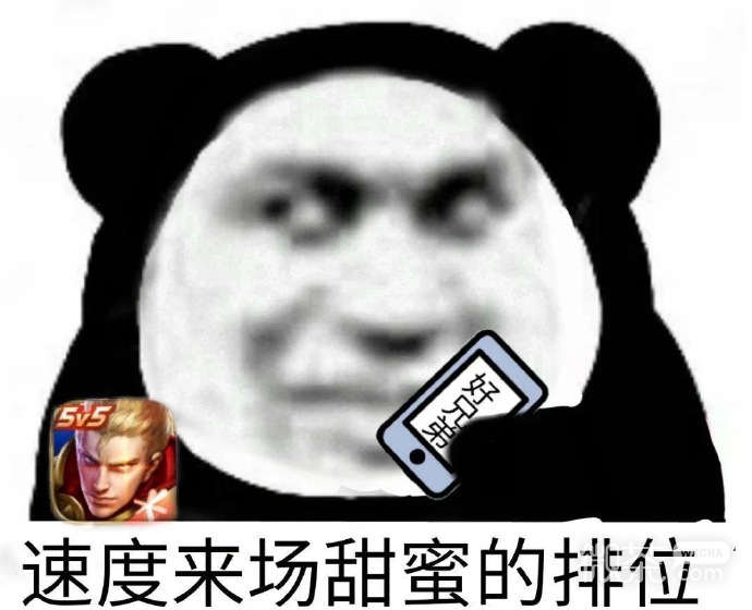 熊猫头之打游戏微信表情包