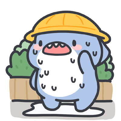 夏日小鲨鱼可爱头像