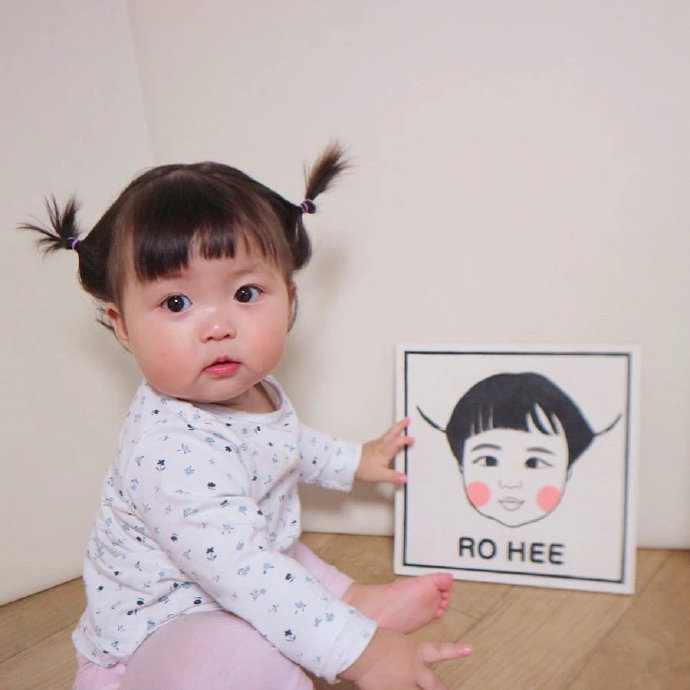 最新可爱萌娃个性微信头像