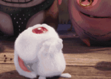 《爱宠大机密》小白兔动态微信表情包