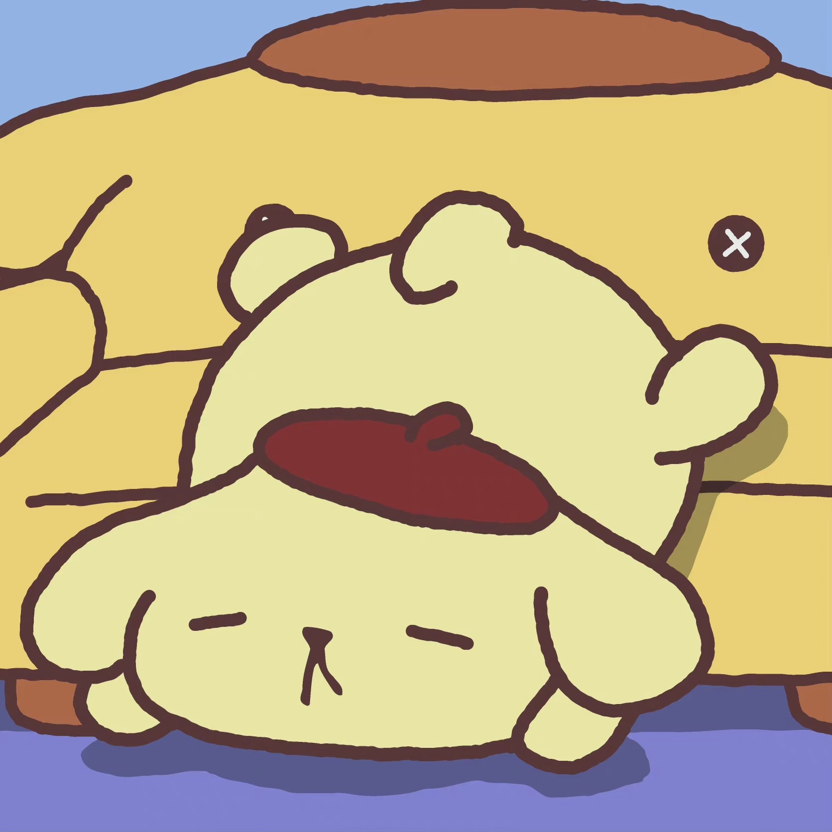 敲可爱的布丁狗微信头像