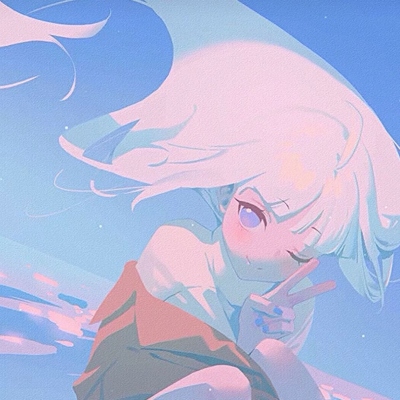 小清新唯美的女生动漫卡通头像