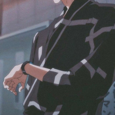 ins风丧系动漫男生微信头像