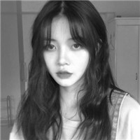 伤感黑白女生网红头像