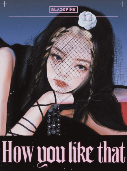 手绘jennie超好看的微信头像