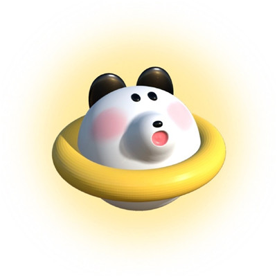 比较独特可爱的动物立体微信头像