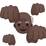 吃我一拳沙雕动态微信表情包