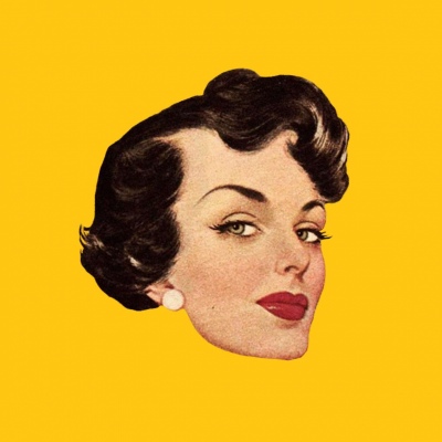 复古欧美Q版微信头像