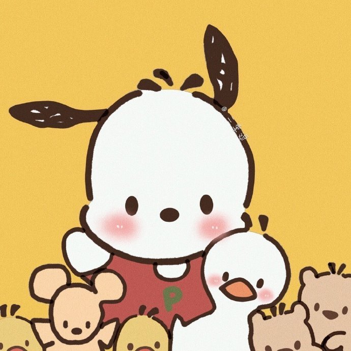 可爱卡通帕恰狗微信头像