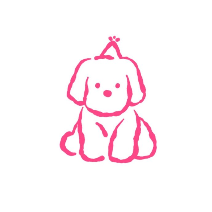 简约可爱小动物微信头像