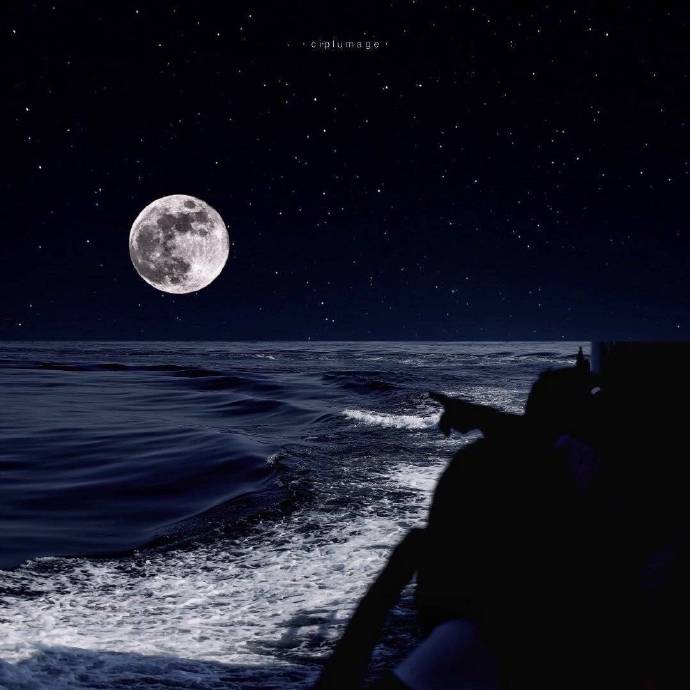 漆黑的有意境的微信朋友圈配图