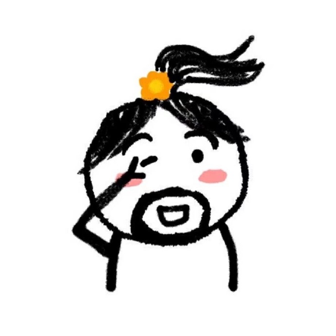 憨憨的沙雕的手绘个性微信头像