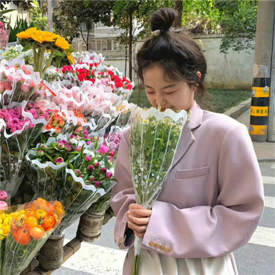 清纯很甜少女感十足的女头