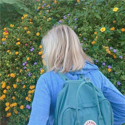 真人欧美风好看到爆的蓝色系头像