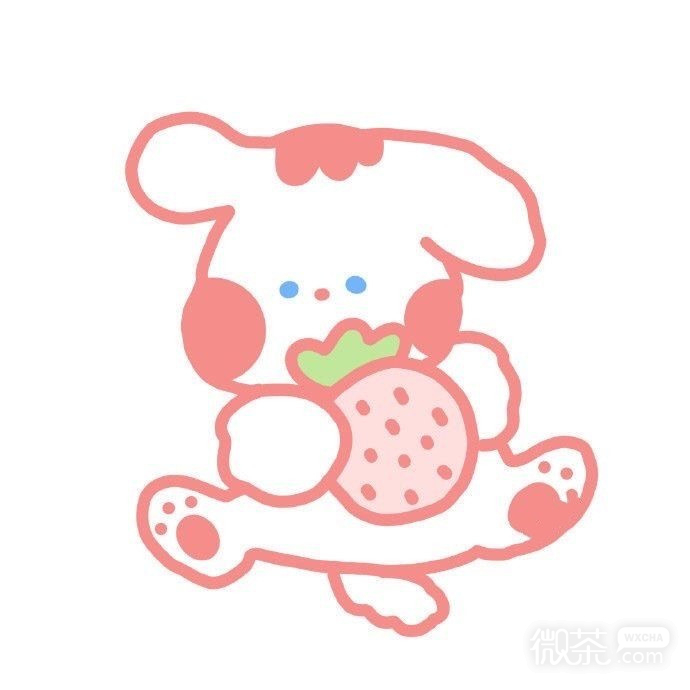 可爱卡通风手绘微信头像