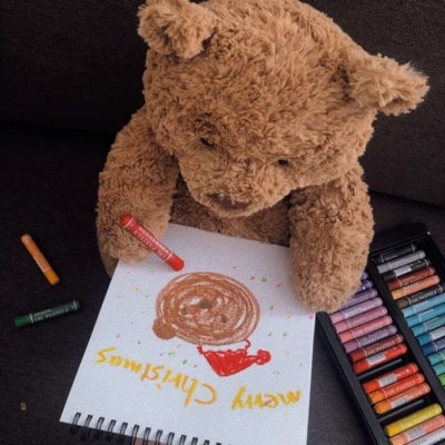 很可爱的萌萌玩偶小熊微信头像