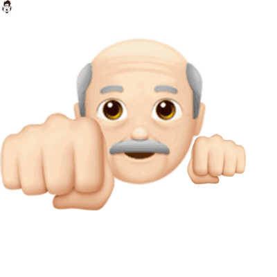 吃我一拳沙雕动态微信表情包