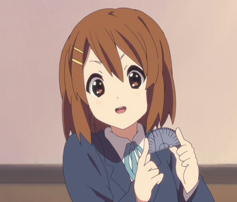 《轻音少女》平泽唯可爱微信头像