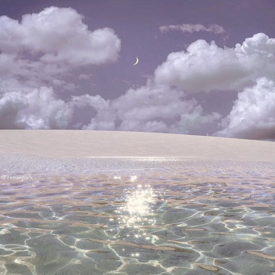 唯美风景如画的微信聊天背景图