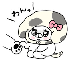 可爱的蝴蝶结熊熊微信表情包