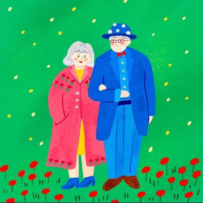 可可爱爱的插画清新手机壁纸