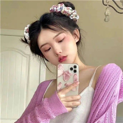 卡哇伊甜美女小清新高冷ins风女头