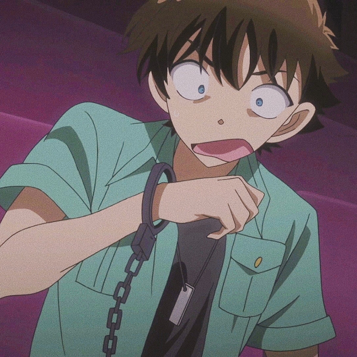 《怪盗基德》快斗青子情侣微信头像