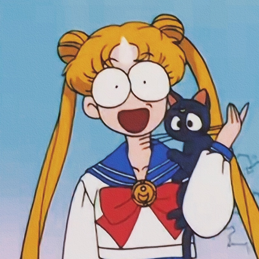 《美少女战士》月野兔微信头像